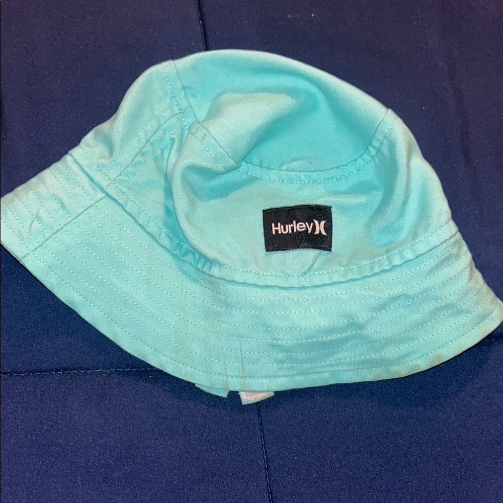 Hurley Blue Bucket Hat Classic Sun Protection
